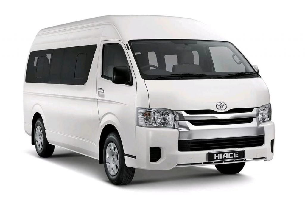 Beijing airport minivan